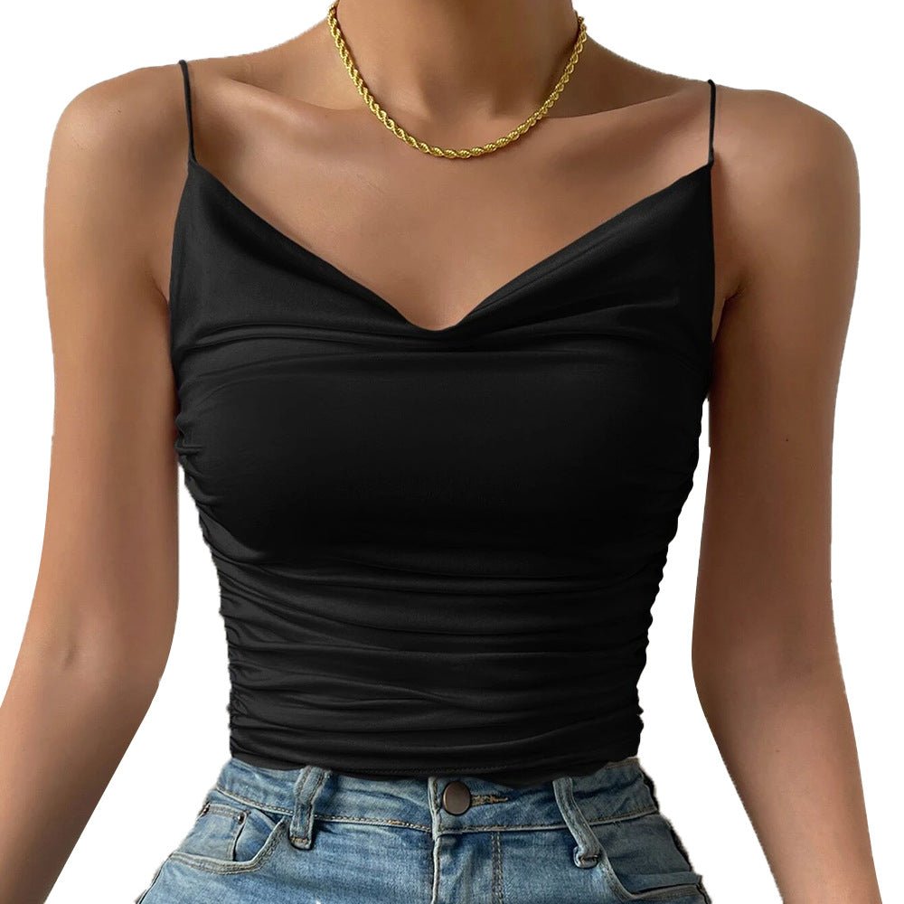 Premium Celebrity - Inspired Suspender Top - Negative Apparel
