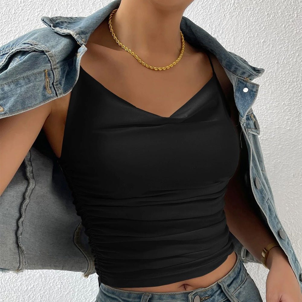 Premium Celebrity - Inspired Suspender Top - Negative Apparel