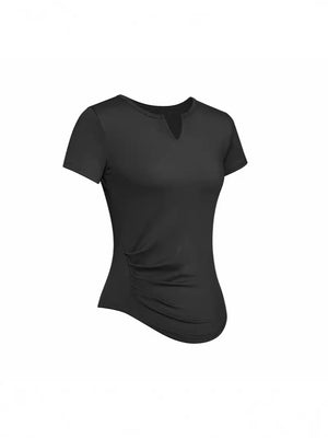 Quick - drying yoga breathable sports sweat - absorbing fitness T-shirt - Negative Apparel