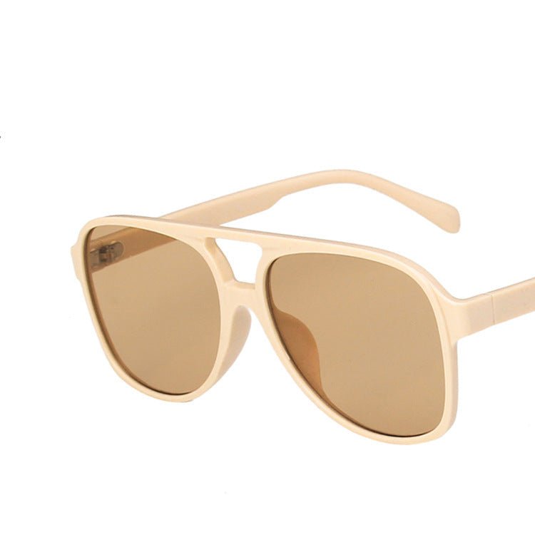 Retro double - beam sunglasses 2025 new style trend - Negative Apparel