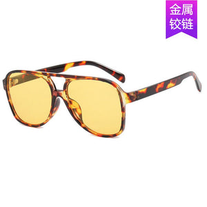 Retro double - beam sunglasses 2025 new style trend - Negative Apparel