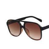 Retro double - beam sunglasses 2025 new style trend - Negative Apparel