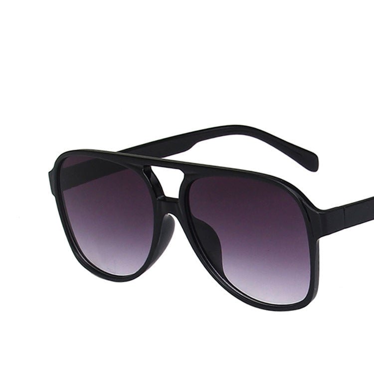 Retro double - beam sunglasses 2025 new style trend - Negative Apparel