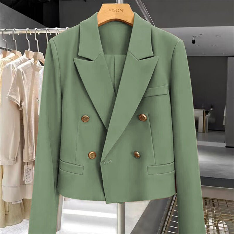 Retro Small Stylish Blazer for Women - Negative Apparel