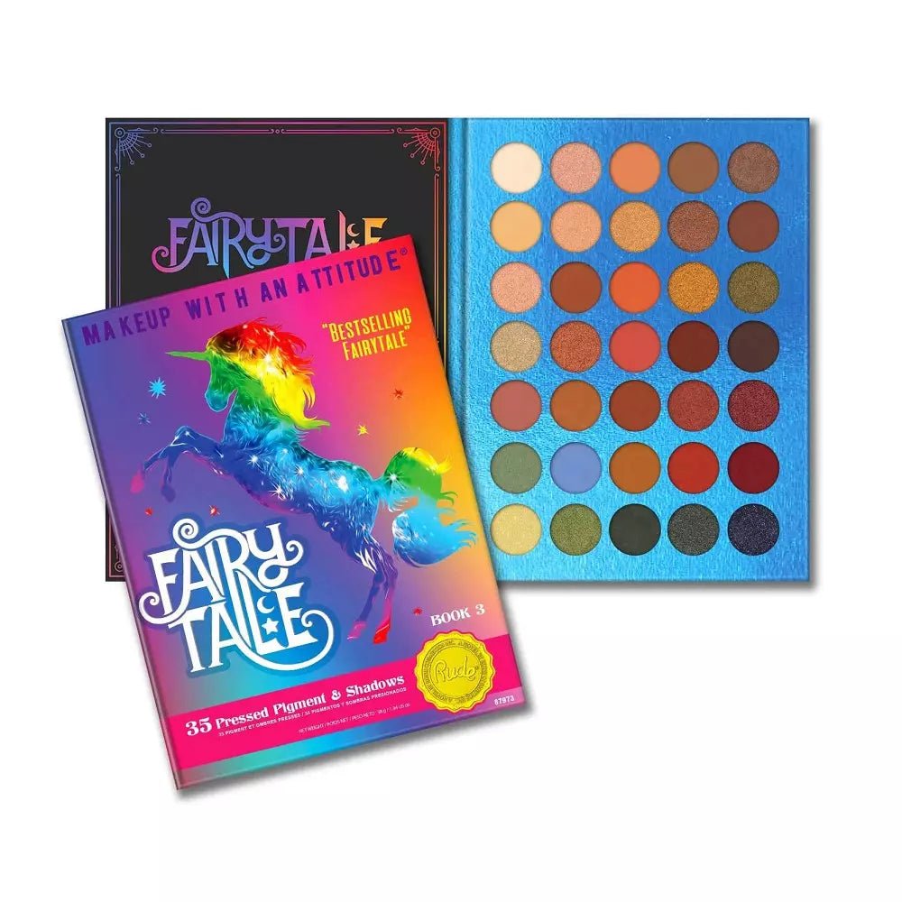 Rude Fairy Tales 35 Eyeshadow Palette Book 3 - Negative Apparel