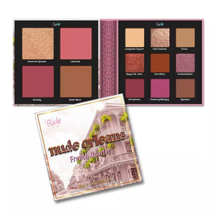 RUDE Nude Orleans Face & Eye Palette - Negative Apparel