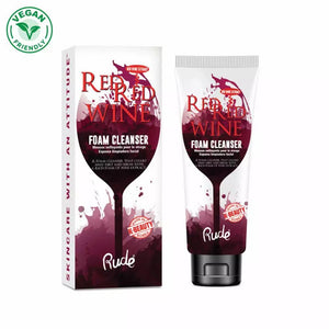 Rude Red Red Wine Foam Cleanser - Negative Apparel