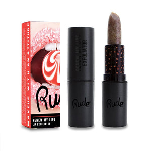 Rude Renew My Lips Lip Exfoliator - Negative Apparel