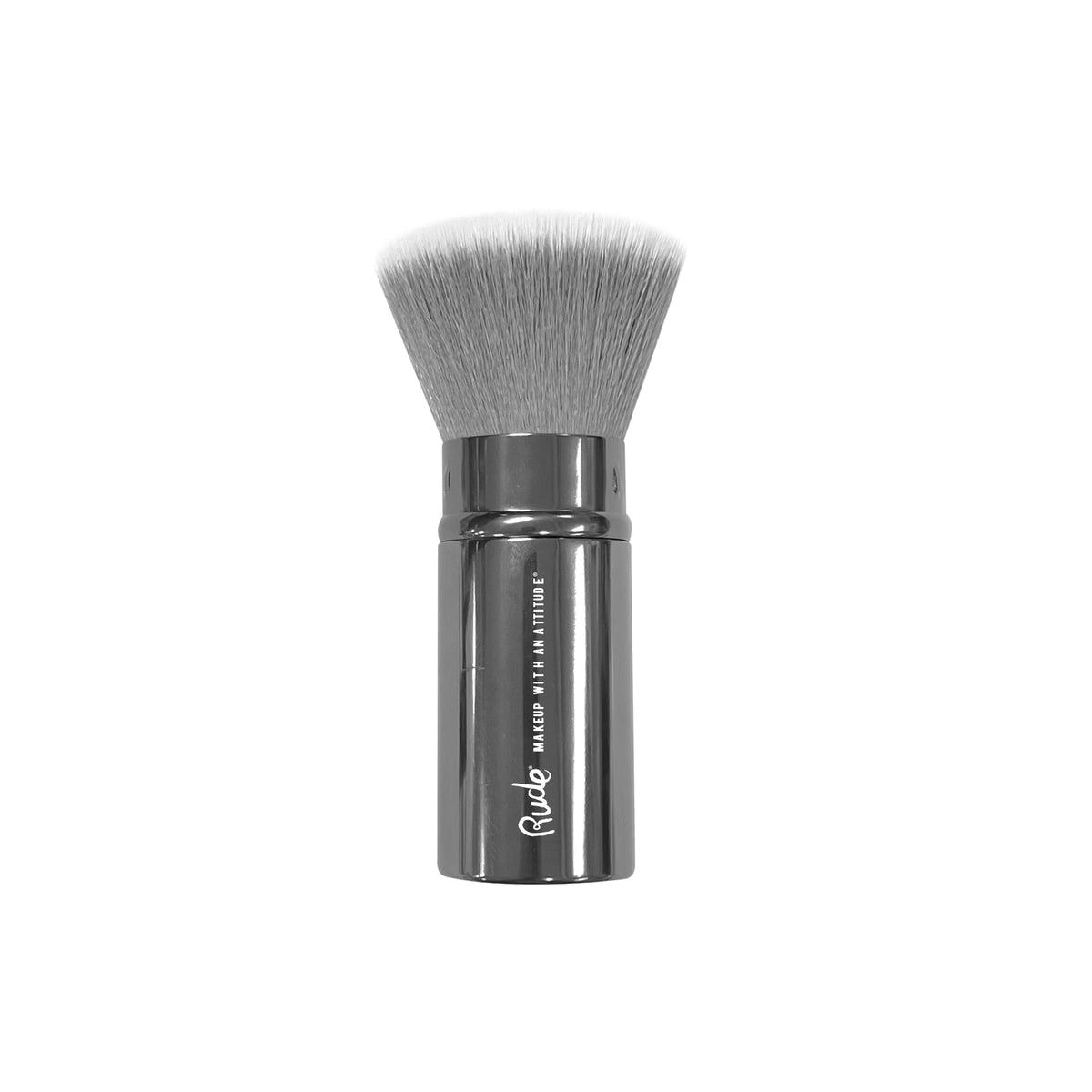 Rude Silver Bullet Kabuki Brush - Negative Apparel