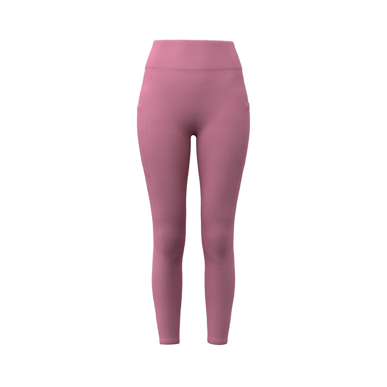 Sculpting Bloom | High - Waist Peach Lift Yoga Leggings - Negative Apparel