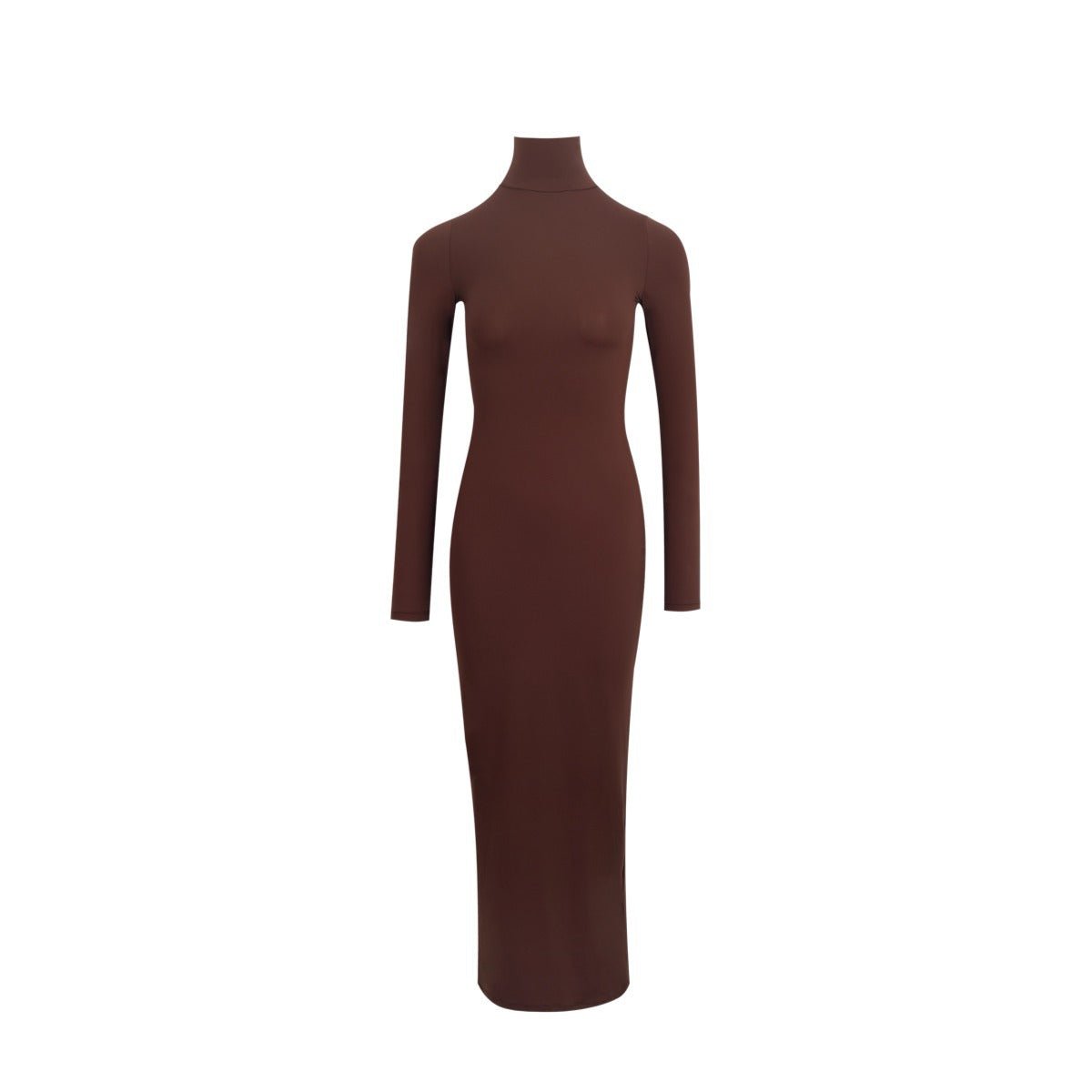 Sculpting Silhouette | Long Sleeve Body - Contouring Maxi Dress - Negative Apparel