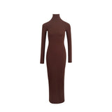 Sculpting Silhouette | Long Sleeve Body - Contouring Maxi Dress - Negative Apparel