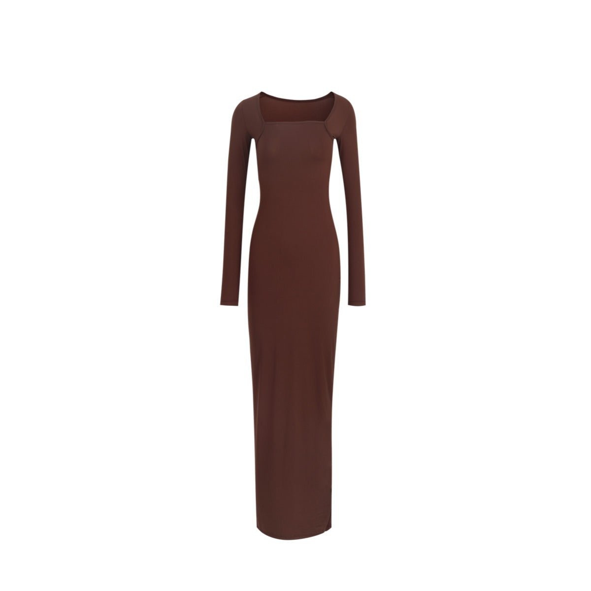 Sculpting Silhouette | Long Sleeve Body - Contouring Maxi Dress - Negative Apparel