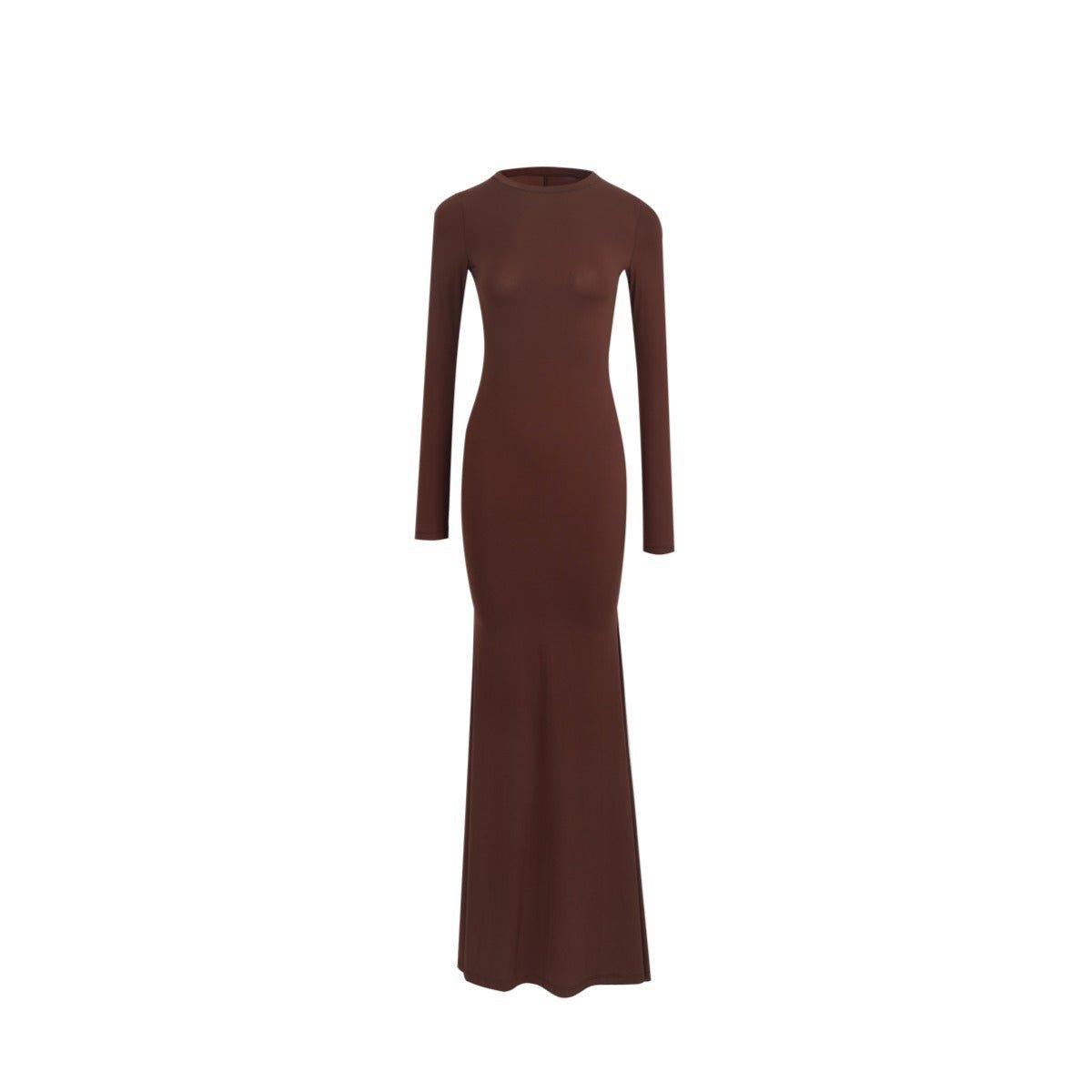 Sculpting Silhouette | Long Sleeve Body - Contouring Maxi Dress - Negative Apparel
