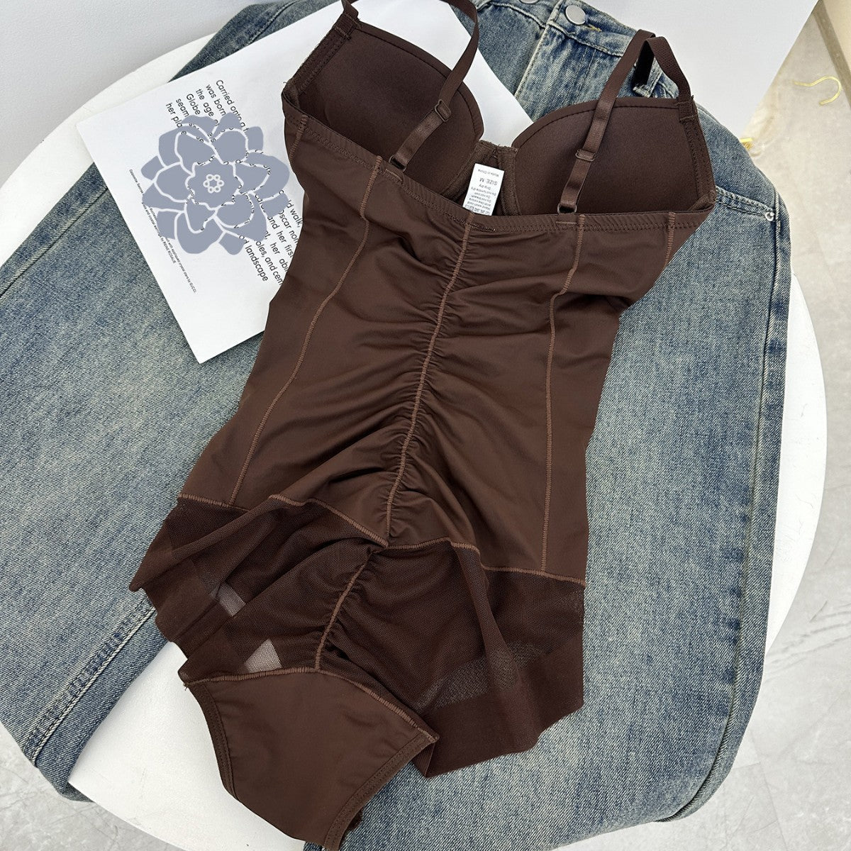 Sculpting Silk | All - in - One Breathable Shaping Bodysuit - Negative Apparel