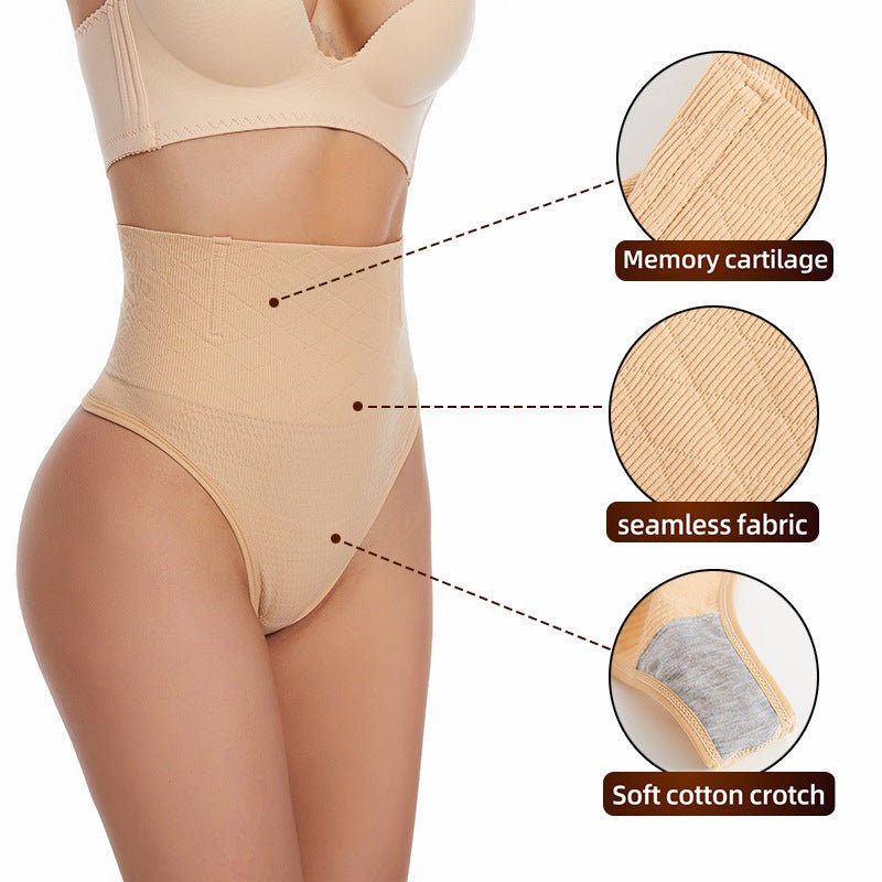 Seamless High - Waist Shaping Panties – Tummy Control, Hip Lift & All - Day Comfort Underwear - Negative Apparel