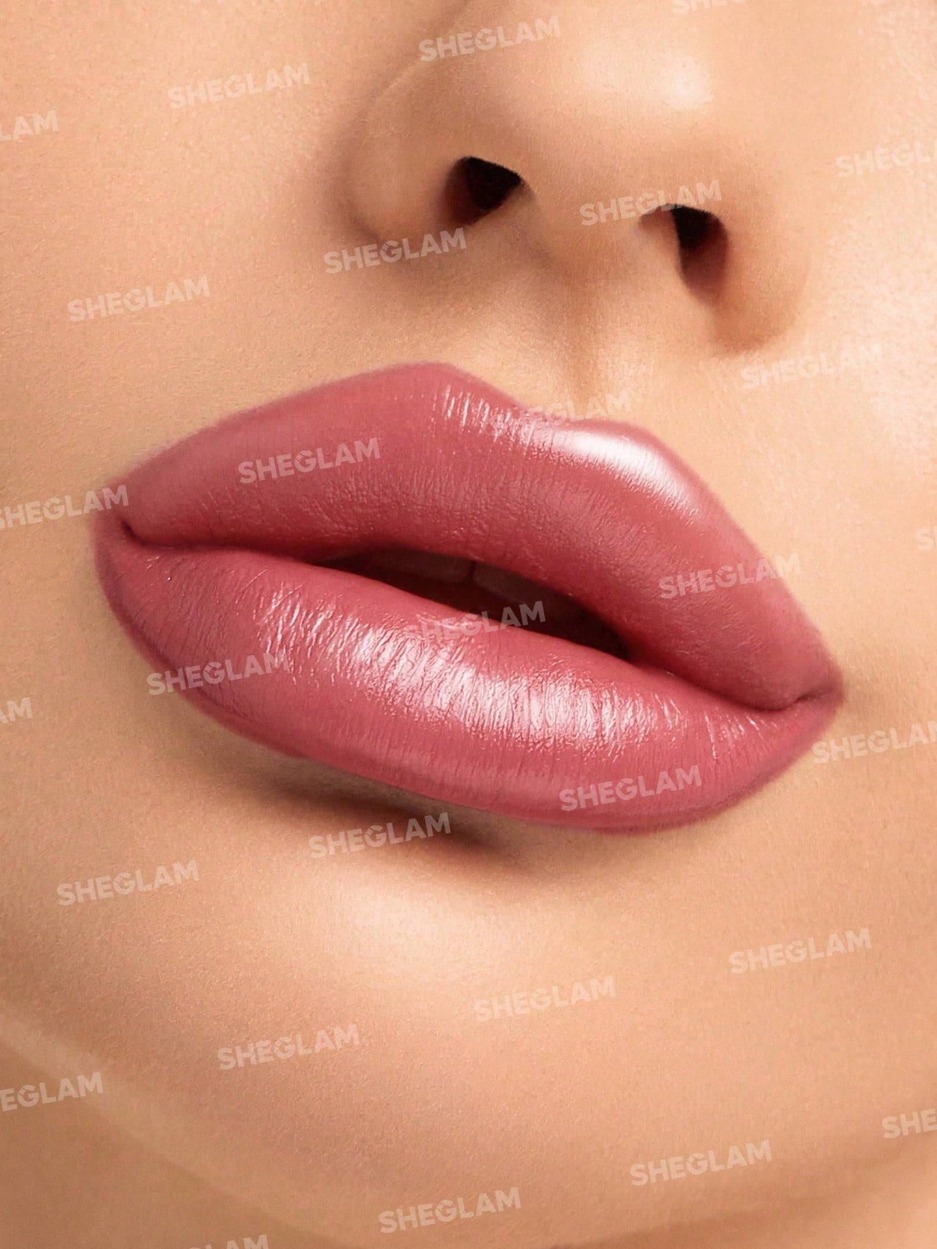 SHEGLAM Creme Allure Lipstick - Nude 8 Colors Moisturizing  Lipstick Lip Glow Nourishing Essence Hydrating Lip Care - Negative Apparel
