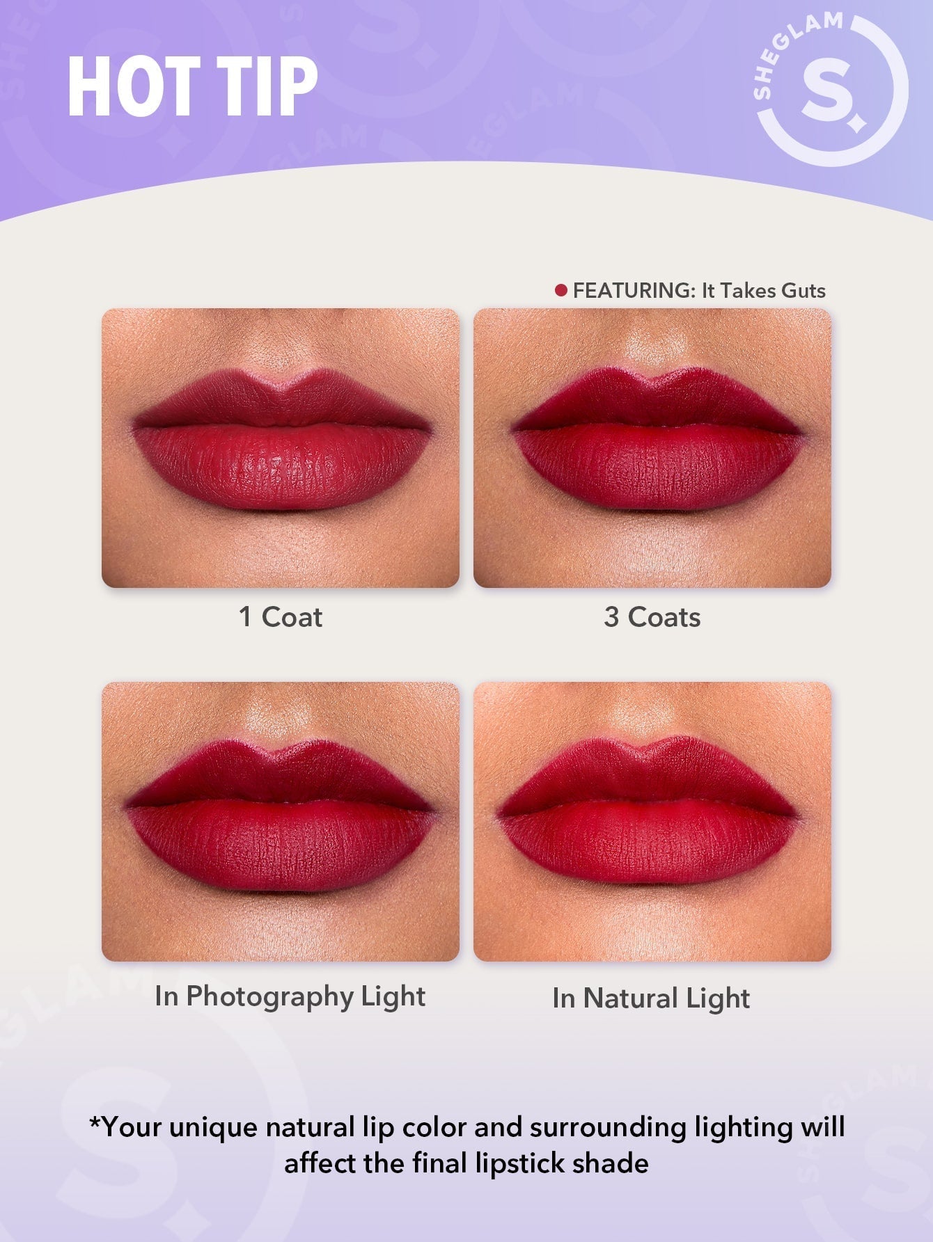 SHEGLAM Dynamatte Boom Long Lasting Matte Lipstick - Nude Shades - Negative Apparel