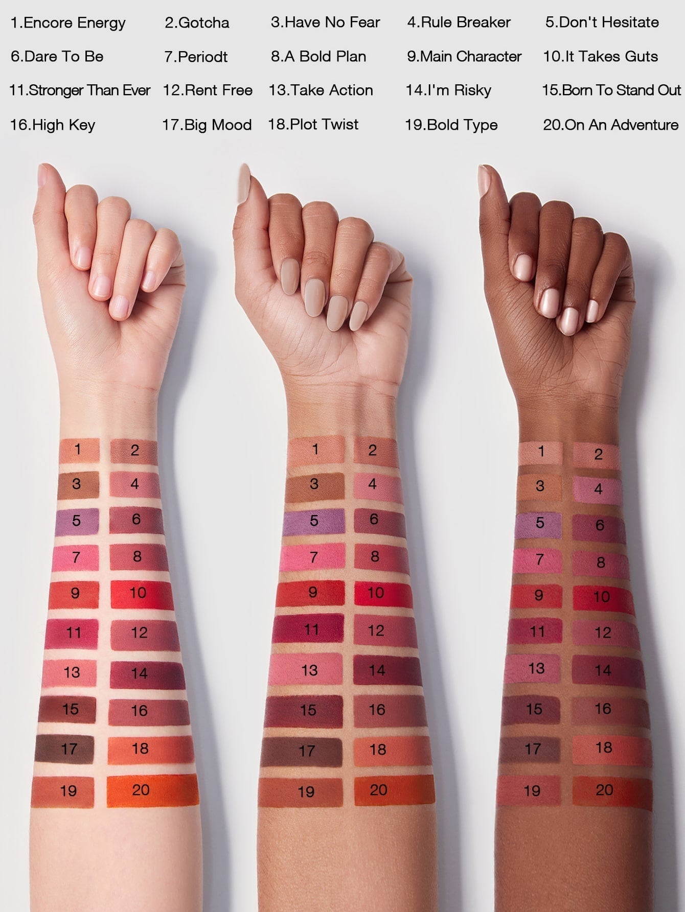 SHEGLAM Dynamatte Boom Long Lasting Matte Lipstick Orange Shades - Negative Apparel