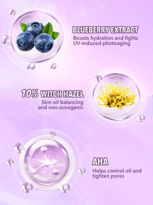 SHEGLAM Good Grip Hydrating Primer - Blueberry+AHA - Negative Apparel