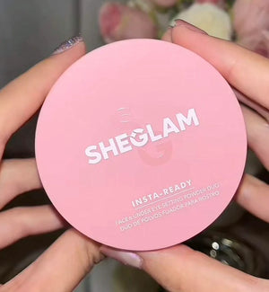SHEGLAM Insta-Ready Face & Under Eye Setting Powder Duo-Bubblegum 2 In 1 - Negative Apparel