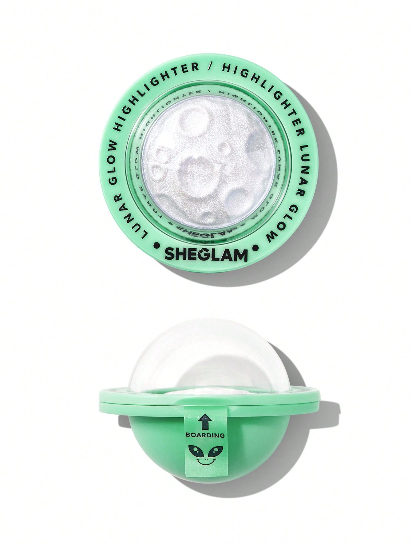 SHEGLAM Lunar Glow Highlighter Multi-Dimensional Shine Highlighter - Negative Apparel