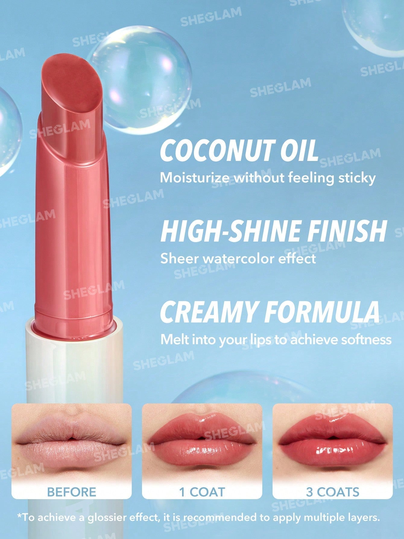 SHEGLAM Pout-Perfect Shine Lip Plumper - Negative Apparel