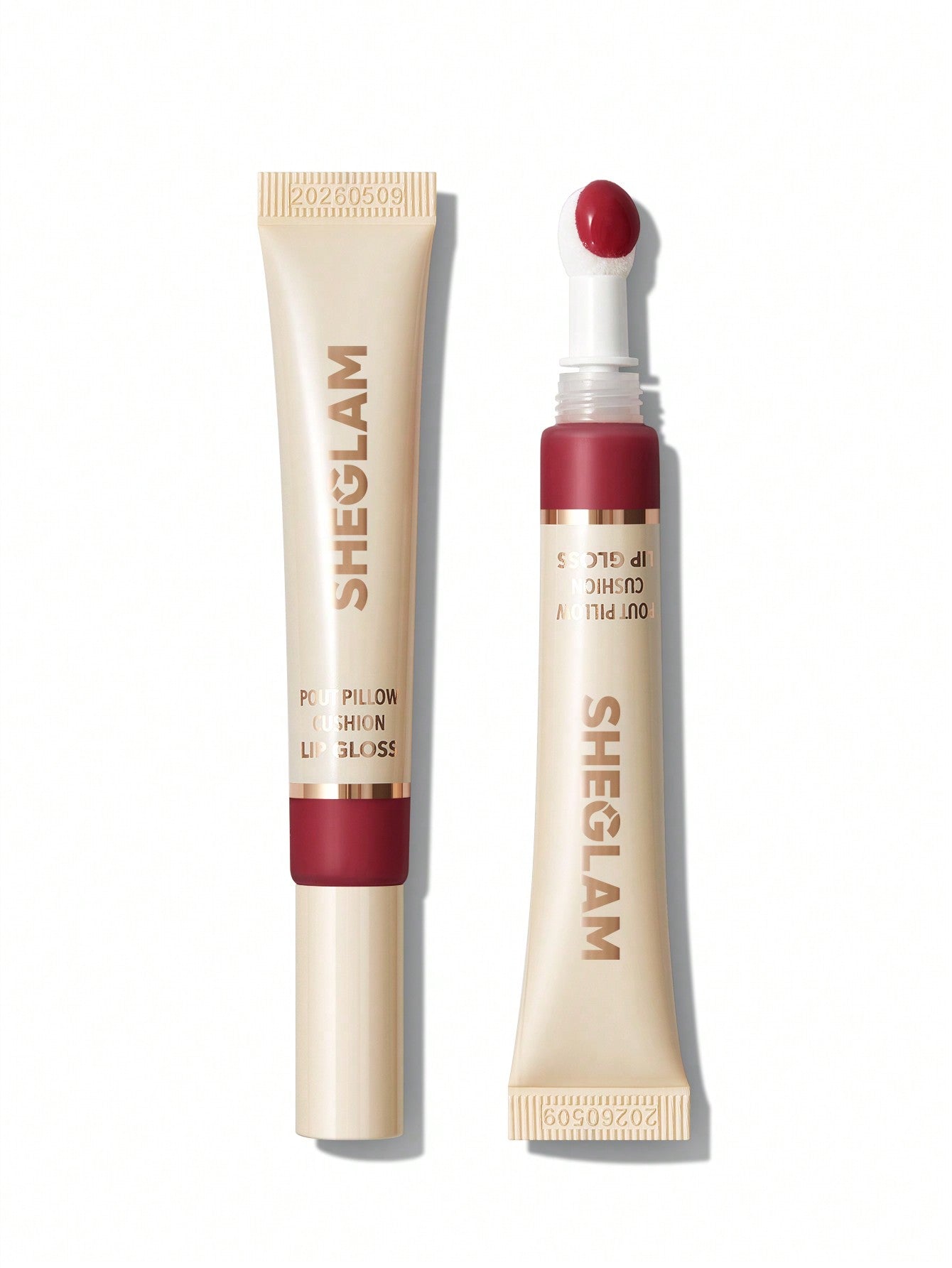 SHEGLAM Pout Pillow Cushion Lip Gloss -Color K.O. - Negative Apparel