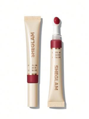 SHEGLAM Pout Pillow Cushion Lip Gloss -Color K.O. - Negative Apparel
