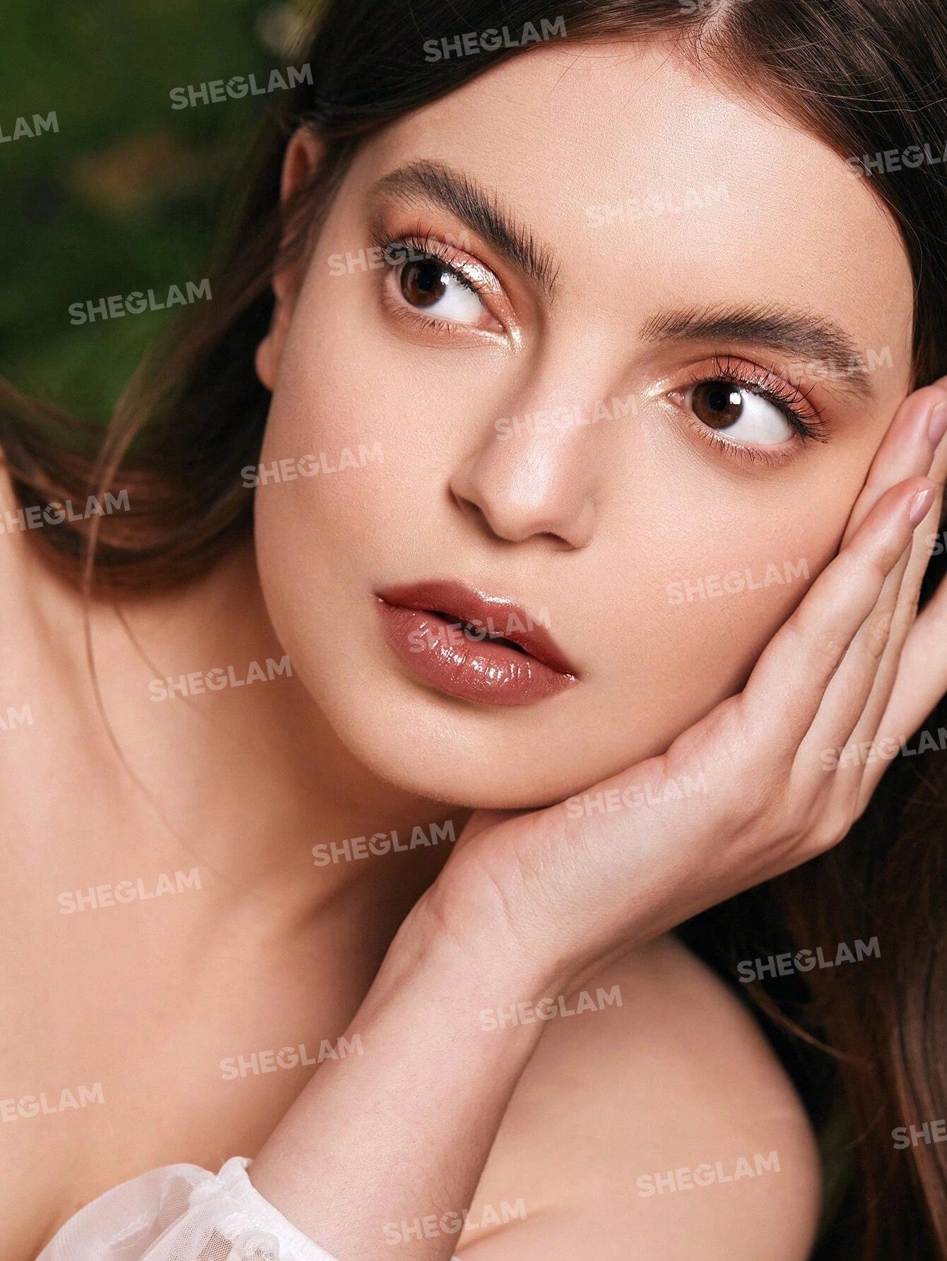 SHEGLAM Power Bouquet Lip Gloss -Shiny Tinted Moisturizing Lip Gloss - Negative Apparel