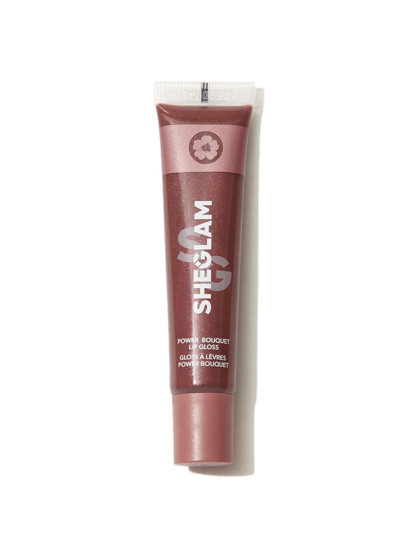 SHEGLAM Power Bouquet Lip Gloss -Shiny Tinted Moisturizing Lip Gloss - Negative Apparel