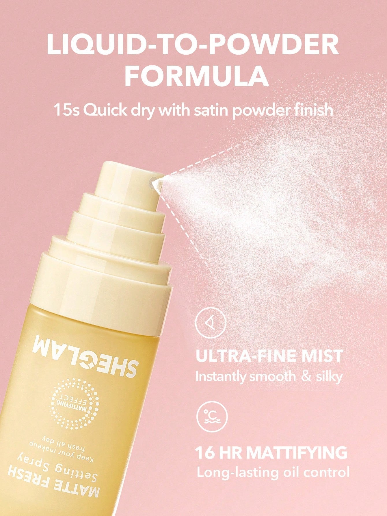 SHEGLAM Press Refresh Setting Spray - Negative Apparel
