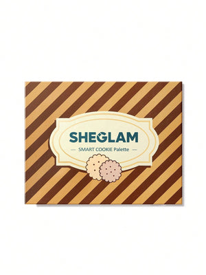 SHEGLAM Smart Cookie Palette 12-Clolor Shimmer Matte Eyeshadow Palette Warm Brown Smoky Eyes Long Lasting Ultra Pigmented Soft Smooth Blendable Eyeshadow - Negative Apparel