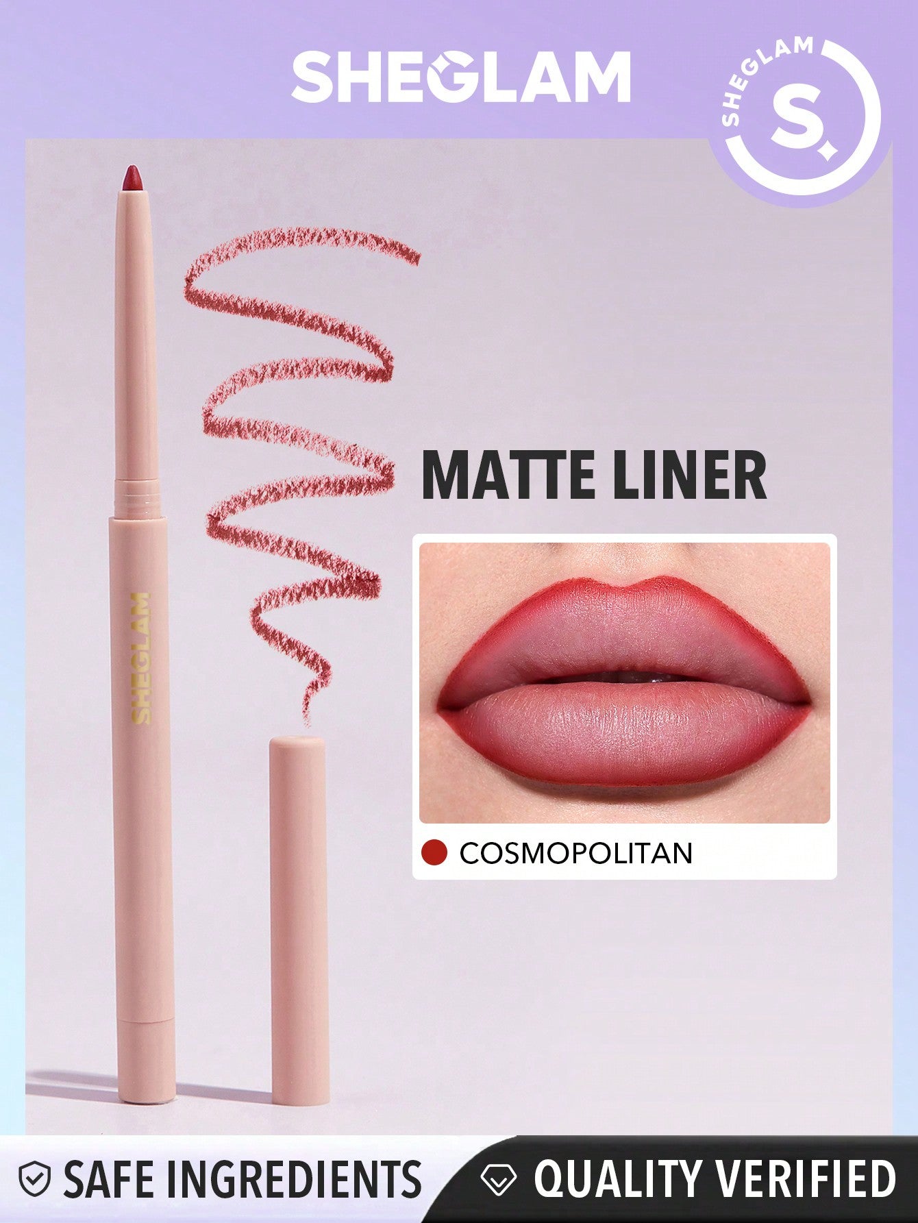 SHEGLAM So Lippy Lip Liner - Negative Apparel