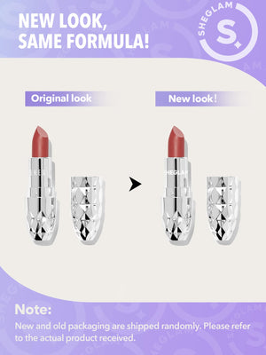 SHEGLAM Starlight Velvet Lipstick - Deep Under - Prophecy - Negative Apparel