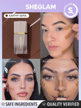 SHEGLAM Sun Sculpt Liquid Contour (Deep Shades) - Negative Apparel