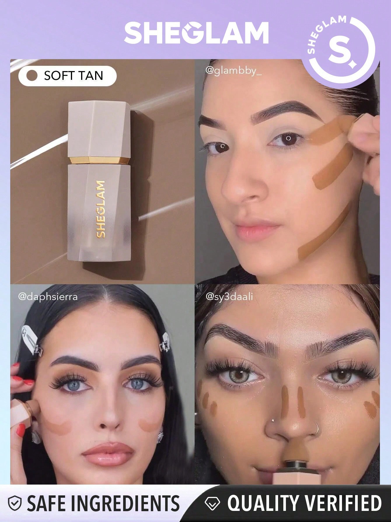 SHEGLAM Sun Sculpt Liquid Contour - Negative Apparel
