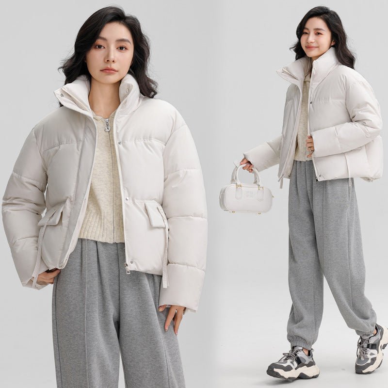 ★ ★ Women's short-length stand collar puffer ja 61jomrK7oVL._UY1000_.jpg