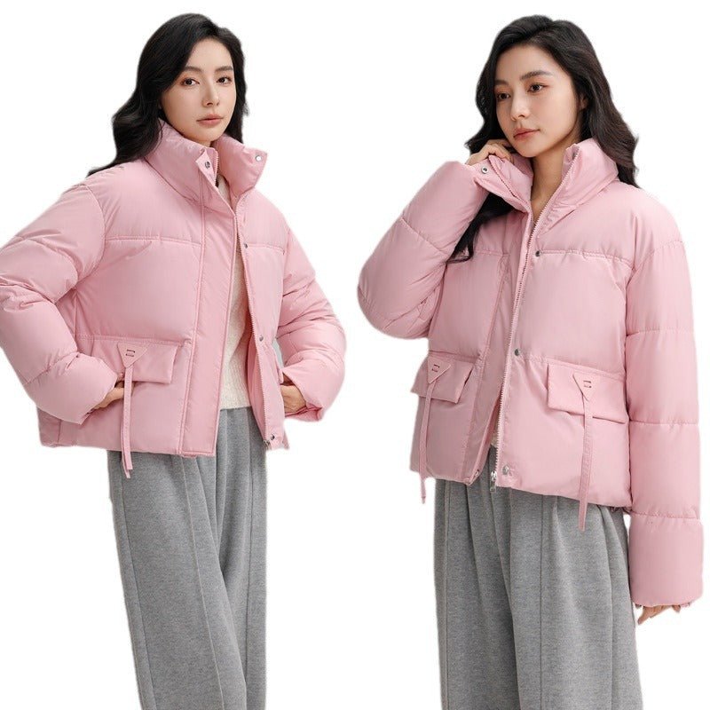   [CK] Women’s short-length stand collar puffer 61jomrK7oVL._UY1000_.jpg