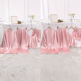 Silk Tempt | Lace Suspender Four - Piece Pajama Set Pink - Negative Apparel