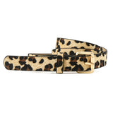 Snake pattern belt women's belt jeans versatile ladies decorative black pants belt student simple trendy casual - Negative Apparel