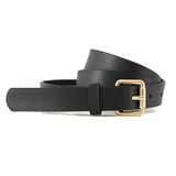 Snake pattern belt women's belt jeans versatile ladies decorative black pants belt student simple trendy casual - Negative Apparel