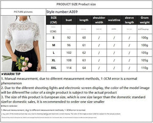 Solid color small stand - up collar lace splicing lace short - sleeved T-shirt top women's clothing - Negative Apparel