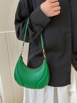 Solid Color Versatile Shoulder Bag For Women - Negative Apparel
