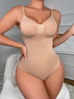 Solid Shapewear Bodysuit - Negative Apparel