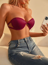 Solid Strapless Underwire Bra - Negative Apparel