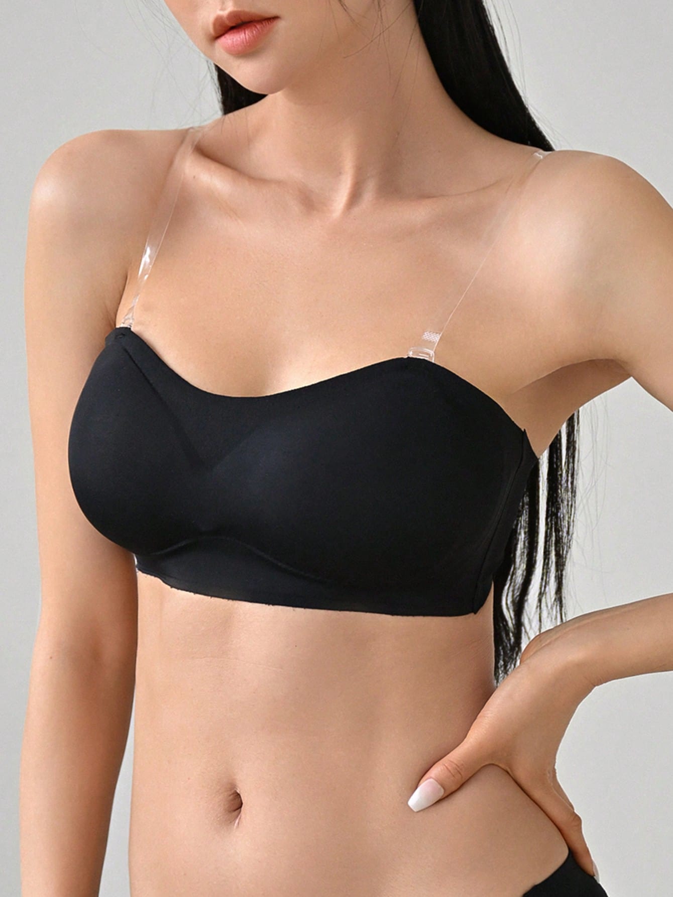 Solid Wireless Bra - Negative Apparel