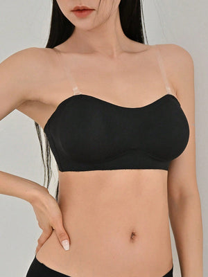 Solid Wireless Bra - Negative Apparel