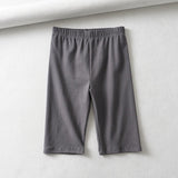 Sports fitness tight five - point solid color shorts running pants - Negative Apparel