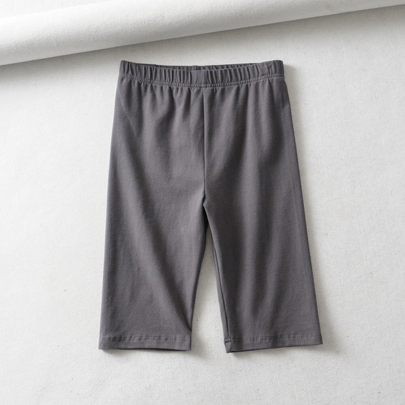 Sports fitness tight five - point solid color shorts running pants - Negative Apparel